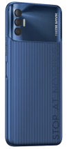 Смартфон Tecno Spark 8p (KG7n) 4/64GB Dual Sim Atlantic Blue фото №4