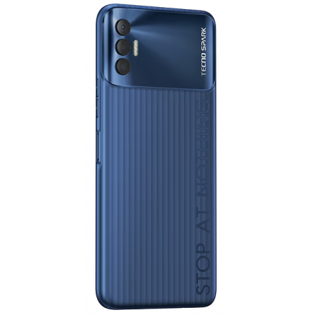Смартфон Tecno Spark 8p (KG7n) 4/64GB Dual Sim Atlantic Blue фото №4