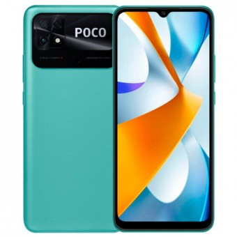 Изображение Смартфон Xiaomi Poco C40 3/32GB Coral Green (UA)