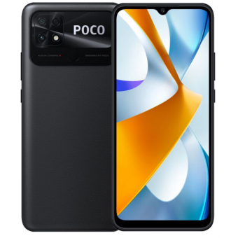 Изображение Смартфон Xiaomi Poco C40 3/32GB Power Black (UA)