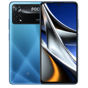Изображение Смартфон Poco X4 Pro 6/128GB Laser Blue (Global Version)