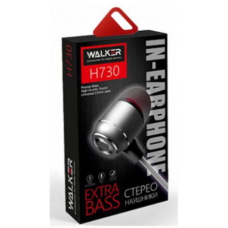 Навушники Walker H730  mic dark grey фото №2