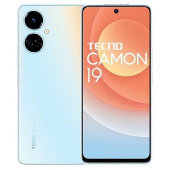 Зображення Смартфон Tecno Camon 19 (CI6n) 6/128Gb NFC 2SIM Sea Salt White