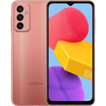 Изображение Смартфон Samsung SM-M135 (Galaxy M13 4/64GB) Dual Sim Orange Copper