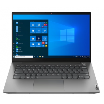 Зображення Ноутбук Lenovo ThinkBook 14 14FHD IPS AG/AMD R3 5300U/8/256F/int/W10P/Grey