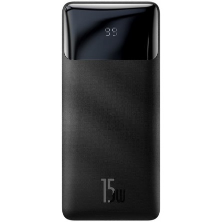 Мобильная батарея Baseus Bipow Digital Display 15W 20000mAh Black (PPDML-J01)