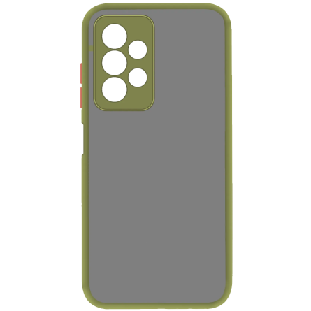 Чехол для телефона MakeFuture Samsung A33 Frame (Matte PC TPU) Green