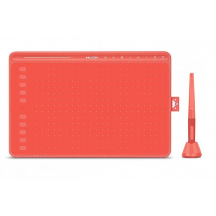 Графічний планшет Huion HS611 Coral red