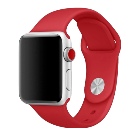 Ремешок DM Band Silicone для Apple Watch 42mm/44mm Red
