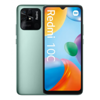 Зображення Смартфон Xiaomi Redmi 10C 4/128GB NFC Mint Green Int