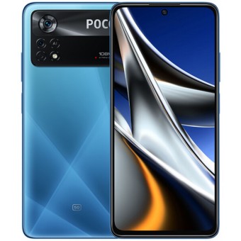 Зображення Смартфон Poco X4 Pro 6/128GB Laser Blue (UA)