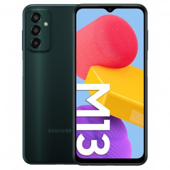 Зображення Смартфон Samsung Galaxy M13 4/64GB Green (SM-M135FZGUEUE)