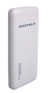 Мобильная батарея Grunhelm 10000 mAh White (GP-25AW)