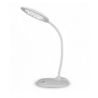 Зображення Настільна лампа Euroelectric LED Світильник настільний металевий   скло в стилі хайтек 5W 5300-5700K білий (48)