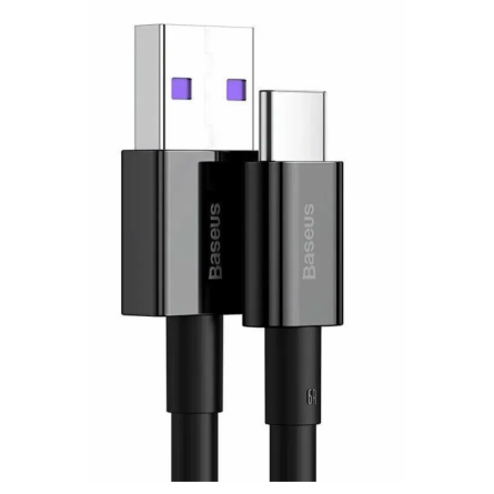Baseus Superior Series USB to Type-C 66W 1m Black фото №2