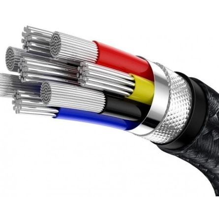 Baseus Cafule Series Metal Data Cable Type-C to Type-C 100W 1m Black фото №4