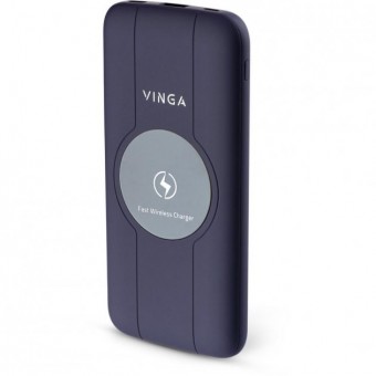 Зображення Мобільна батарея Vinga 10000 mAh Wireless QC3.0 PD soft touch purple (BTPB3510WLROP)