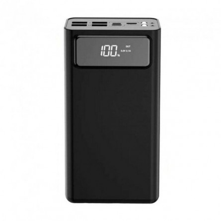 Мобильная батарея XO PR124 Digital Display 4USB Type-C 40000mAh Black