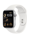 Smart часы Apple Watch SE 2022 GPS 40mm Silver Aluminium Case with White Sport Band - Regular (MNJV3UL/A) фото №3