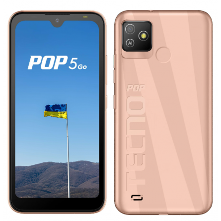Смартфон Tecno POP 5 Go (BD1) 1/16Gb Dual SIM Mist Copper