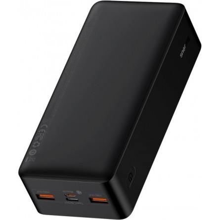 Мобильная батарея Baseus Bipow Digital Display Power bank 30000mAh 20W Black фото №3