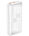 Мобільна батарея XO PR188 2USB Type-C QC&PD3.0 22.5W 20000mAh White