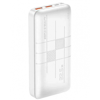 Изображение Мобильная батарея XO PR188 2USB Type-C QC&PD3.0 22.5W 20000mAh White