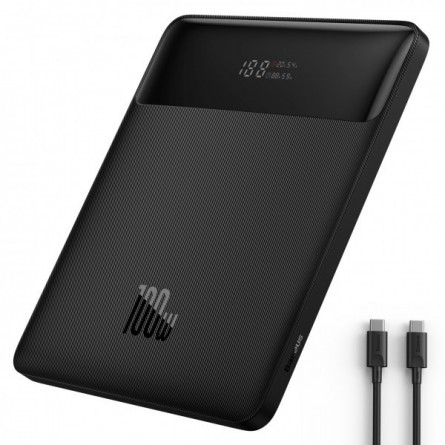 Мобильная батарея Baseus Bipow Digital Display 100W 20000mAh Black (PPDGL-01)