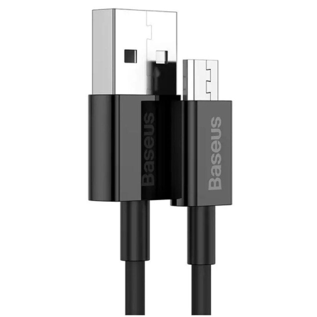 Baseus Superior Series Fast Charging Data Cable USB to Micro 2A 1m Black фото №2