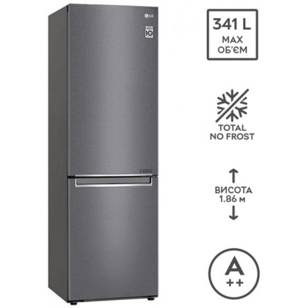 Зображення Холодильник LG GA-B459SLCM - зображення 3