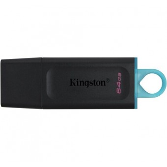 Зображення Флешка Kingston USB 3.2 DT Exodia 64GB Black/Teal