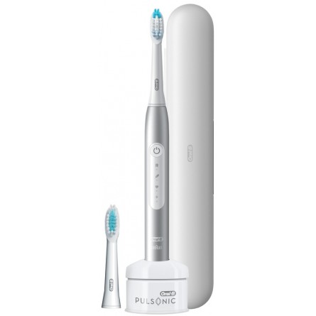 Зубна щітка Braun Oral-B 4500 S411.526.3X Pulsonic Slim Luxe Platinum TrEdit