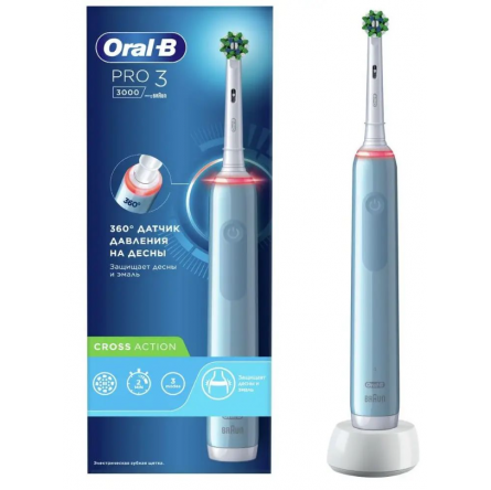 Зубна щітка Braun Oral-B PRO3 3000 D505.513.3 Cross Action