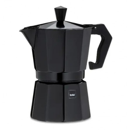Кофеварка Kela KELA Italia, 150 мл, 3 чашки (10553) чорний