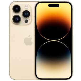 Зображення Смартфон Apple iPhone 14 Pro 128GB Gold (MQ083)