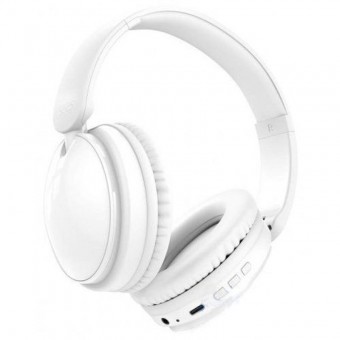 Изображение Наушники XO BE36 Stereo Crystal Clear Wireless Headphones White