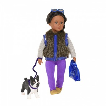Зображення Ляльки LORI 15 см Ілісса і собака тер'єр Індіана