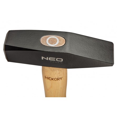 Молоток Neo Tools столярний 1000 г, дерев'яна рукоятка фото №2