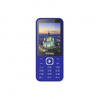 Изображение Мобильный телефон Sigma X-style 31 Power Type-C Dual Sim Blue