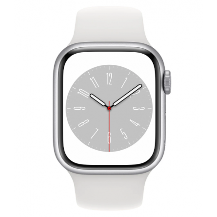 Smart годинник Apple Watch S8 GPS 41 Silver Alum White фото №2