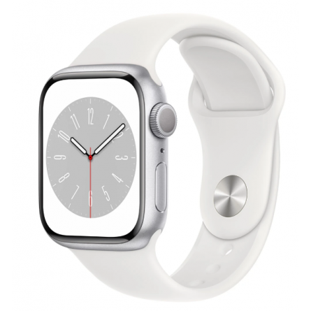 Smart годинник Apple Watch S8 GPS 41 Silver Alum White
