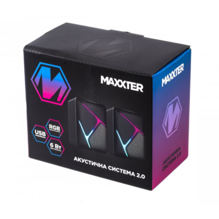 Акустическая система Maxxter CSP-U004RGB фото №5