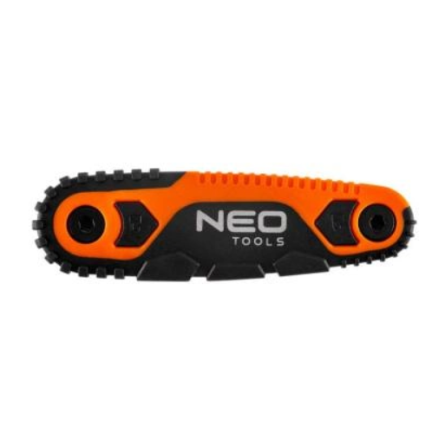 Ключ Neo Tools шестигранні NEO, з утримувачем, 1.5-8мм, набір 8 шт. фото №2