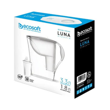 Фільтри-глечики Ecosoft Luna Classic 3,3л
