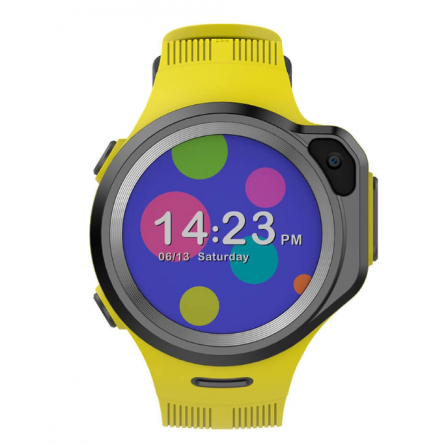 Smart годинник ELARI Elari KidPhone 4G Round Yellow (KP-4GRD-Y) фото №2