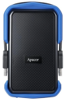 Зовнішній жорсткий диск Apacer PHD External 2.5'' USB 3.1 AC631 1TB Black/Blue (color box)