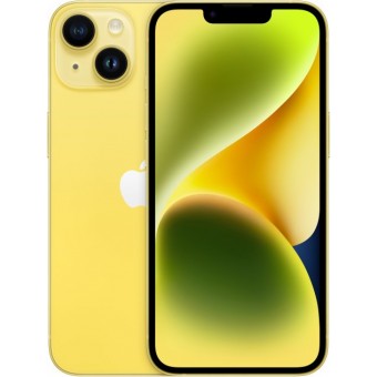 Зображення Смартфон Apple iPhone 14 128GB Yellow (MR3X3)