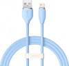 Baseus Jelly Liquid Silica Gel Fast Charging Data Cable USB to iP 2.4A 1.2m Blue