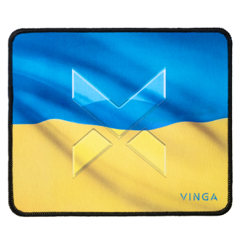 Зображення Килимок для миші Vinga MP256 Flag of Ukraine