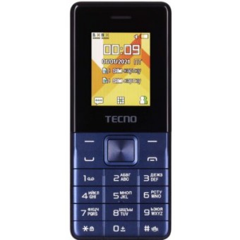 Изображение Мобильный телефон Tecno T301 Deep Blue (4895180778681)